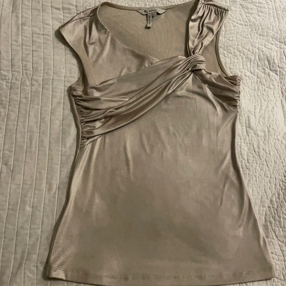 BCBGeneration gold top, size small